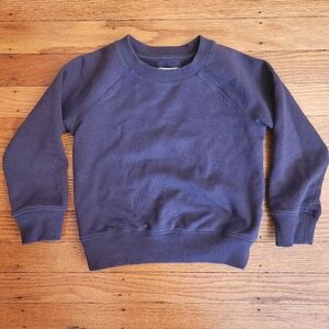 Tucker + Tate Kid's Core Solid Blue Crewneck Sweatshirt 2T Toddler boy